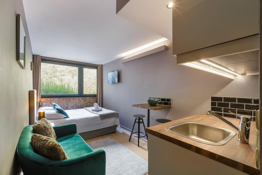 Fantastic Studio By The Lake With Mountain View Chamonix ภายนอก รูปภาพ